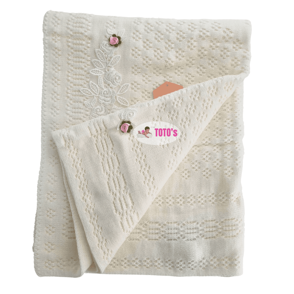 10_26_07-6 Woolen Baby Shawl 11089 - Image 1