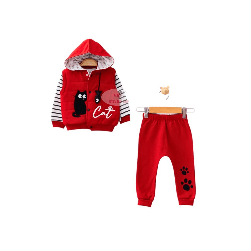15_01_00-6 Boy Half Jacket 3 Pc Set 565 - Image 1