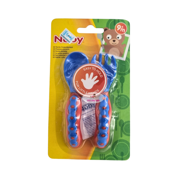 Nuby Angled Spoon And Fork