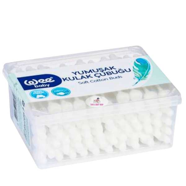 COTTON EAR BUDS WITH STOPPER