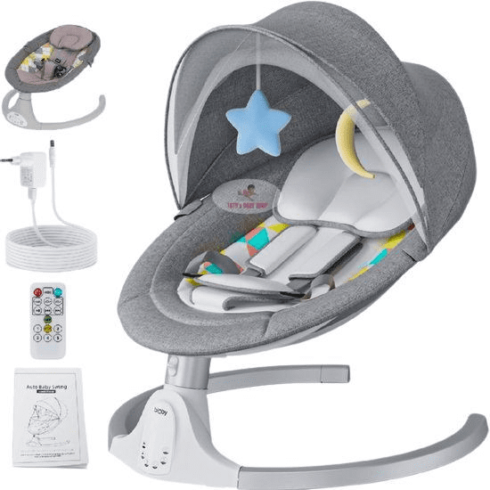 12_29_17 Electric Baby Swing RS002 - Image 1